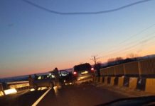 Accident rutier pe DN1, între Dridif și Beclean, în care au fost implicate două mașini