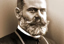 Vasile Suciu, mitropolitul instalat la Catedrala din Blaj de regele Ferdinand I. S-a născut la Copăcel, la 13 ianuarie 1873. A fost membru al Academiei Române