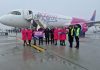 Foto. Primul zbor Brașov – Roma, astăzi, cu avionul plin! 180 de pasageri au plecat spre capitala Italiei