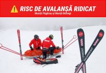 Risc MARE de avalanșă în Munții Făgăraș și Munții Bucegi