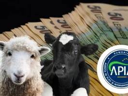 APIA a plătit subvențiile aferente lunii noiembrie pentru crescătorii de animale