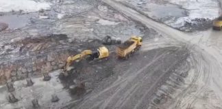 Autostrada Sibiu-Făgăraș. Constructorul turc a mobilizat pe șantier 300 lucrători și 75 utilaje