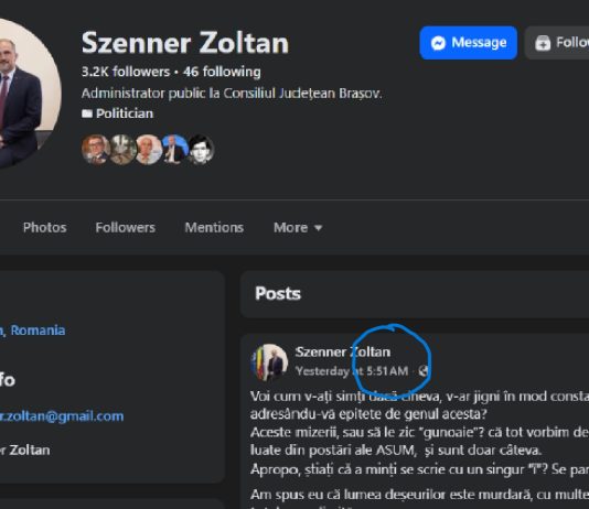 Szenner Zoltan: ,,Am deranjat pe mulți cu munca mea la proiectul SMID“. Acuzații stupite și hărțuire?