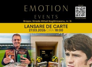 Lansare de carte. ,,Nicolae Pescaru, prințul brașovean al sportului rege“, autor Adrian Toth