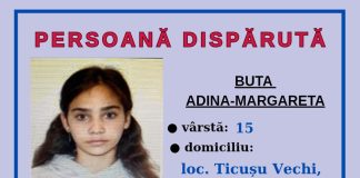 Fetiță de 15 ani dispărută de la domiciliu. Sunați la 112, dacă o vedeți!