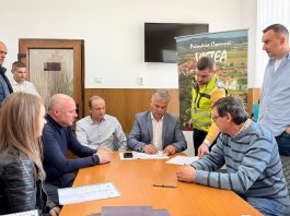 Foto. Drumul ce leagă Viștea de Jos de Viștea de Sus a fost recepționat. Reabilitarea a costat 19,6 milioane de lei, fonduri de la CJ Brașov. Drumul realizează o altă conexiune pentru satele de la poalele Munților Făgăraș