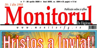 FOTO. Monitorul de Făgăraș și partenerii săi vă urează Paște Fericit! Hristos a Înviat!