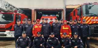 Foto. 86 de ani de la înființarea Detașamentului de pompieri Făgăraș și 8 ani de la operaționalizarea Poligonului de antrenament