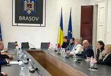 Delegație parlamentară din Republica Cehă, în vizită la CJ Brașov. S-a discutat despre proiectul SMID