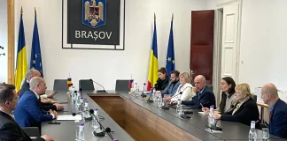 Delegație parlamentară din Republica Cehă, în vizită la CJ Brașov. S-a discutat despre proiectul SMID