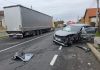 Accident pe DN1, la Vlădeni, între o cisternă și un autoturism. Două persoane au fost rănite