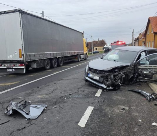 Accident pe DN1, la Vlădeni, între o cisternă și un autoturism. Două persoane au fost rănite
