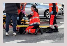 O femeie a fost accidentată în timp ce traversa bulevardul Unirii din Făgăraș
