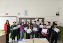 Foto. Elevii de la Homorod au învățat istoria locală și limba germană printr-un proiect european