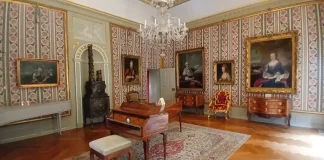 Pinacoteca din Palatul Morass- Heidelberg/ Germania. Palatul a fost ridicat în 1712 pentru Johann Philipp Morass