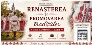 Proiect cultural în Comuna Jibert:,,Renașterea și Promovarea Tradițiilor din Comuna Jibert“. Finanțare de 250.000 lei, fonduri nerambursabile