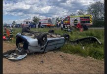 Grav accident rutier pe DN1, între Mândra și Șercaia, soldat cu nouă victime. Un copil de 2 ani a murit, alte șase persoane au fost transportate la spital. Cum s-a produs accidentul