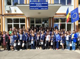 Foto. Schimb de experiență educațional între Liceul Teologic Ortodox ” Sfântul Constantin Brâncoveanu” Făgăraș și Colegiul National Pedagogic „Spiru Haret” Buzău