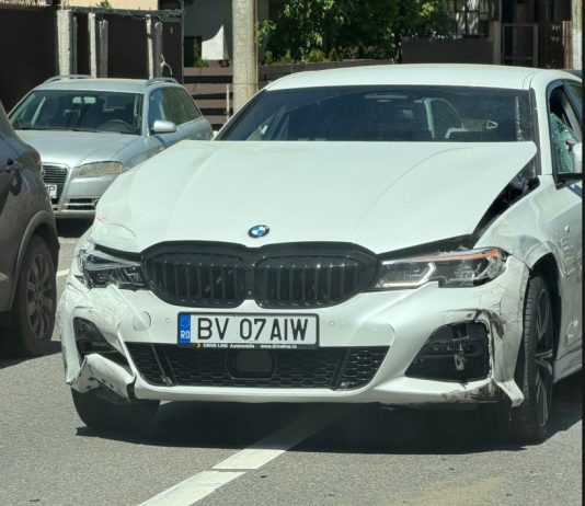 A furat un BMW din curtea unei locuințe din Brașov. Autorul a fost prins la Bușteni după o urmărire ca-n filme