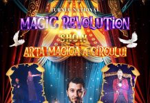 Spectacolul ,,Magic Revolution- Show Arta Magică a Circuli”, la Casa Armatei Făgăraș, vinei, ora 18.00