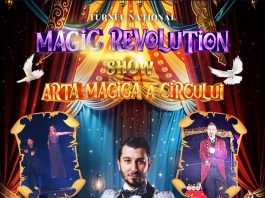 Spectacolul ,,Magic Revolution- Show Arta Magică a Circuli”, la Casa Armatei Făgăraș, vinei, ora 18.00
