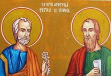 Sfinții Apostoli Petru și Pavel. De ce se prăznuiesc împreună. La mulți ani tuturor celor ce poartă numele sfinților!