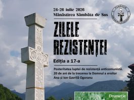 Comemorarea anuală a eroilor anticomuniști, la Mănăstirea Brâncoveanu, 24-26 iulie 2026. Programul manifestării
