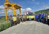 Foto. Acțiune de ecologizare pe râul Olt. S-au strâns 6 mc de deșeuri