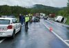 Accident rutier pe DN1, în zona Perșani, soldat cu patru victime