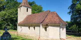 Foto și Video. Biserica Ortodoxă Gherdeal are o față nouă. Exteriorul edificiului de cult a fost reabilitat și cu sprijinul financiar al CJ Sibiu