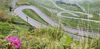 Mașină distrusă pe Transfăgărășan din cauza unei fotografii. Șoferița a scăpat nevătămată